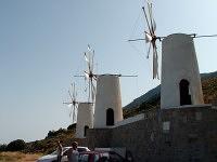 Windmühlen bei der Lassithi Hochebene