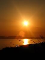 Sonnenuntergang auf Naxos (Agia Anna)