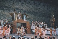 Rhodos-Stadt: Aufführung im Burggraben