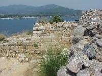 Mauern eines hellenistischen Haus