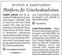 Kölner Stadtanzeiger am 30.08.2006