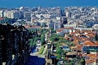 Blick auf Thessaloniki