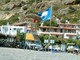 Badebucht Agia Fotia mit blauer Flagge