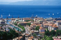 Blick über Rijeka