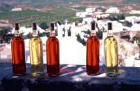 Straßen-Weinverkauf in Pýrgos