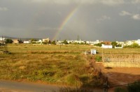 Regenbogen über Kato Gouves