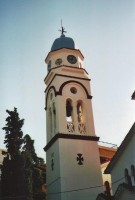 Kirchturm in Poligiros