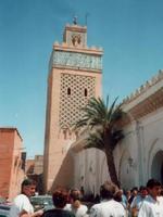 Die Koutoubia-Moschee in Marakesch