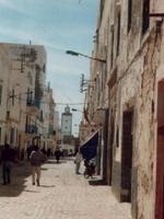 Eine Gasse in Essaouira