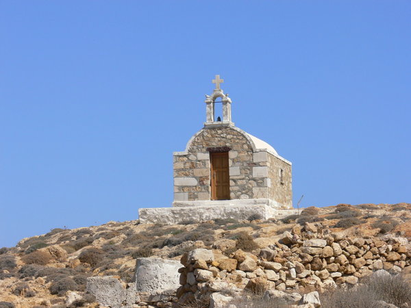 Kleine Kirche nahe Ormos Kalamos