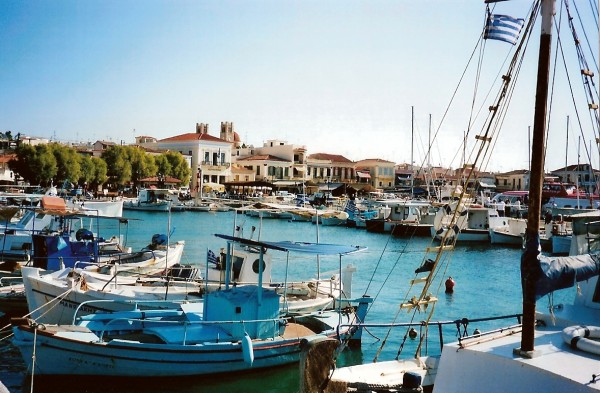 Der Fischerhafen von Aegina