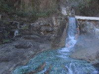 Bad im Wasserfall