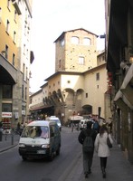 Unterhalb des Ponte Vecchio