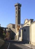Fiesole Dom mit Glockenturm