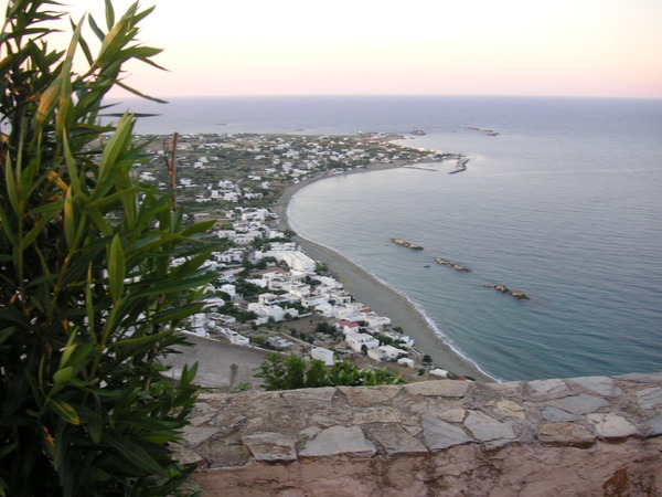 Blick von Skyros nach Molos