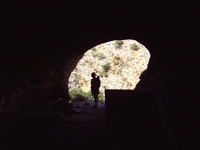   Höhle von Milatos-  Der letzte Partisan ?  :-)