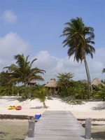 Der Strand von Belize
