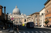 Auf dem Weg zum Vatikan