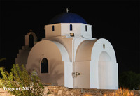Kirche am Hafen von Antiparos