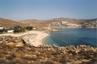 Strand auf Mykonos