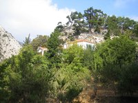 unterhalb Kloster "Kimíssis tis Theotókou"
