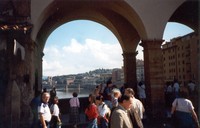 Florenz auf der Ponte Vecchia