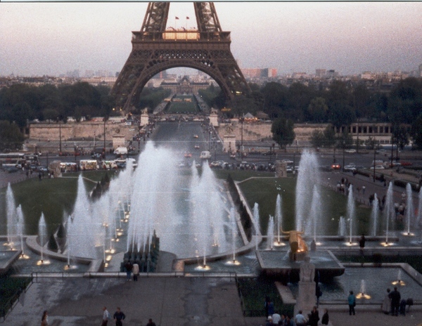 Paris am Palais de Chaillot