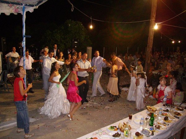 Kleine griechische Hochzeit