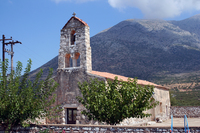 Kirche bei Nikándrio auf dem Weg nach Charoúda