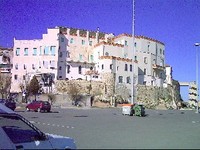 die Altstadt von Termoli (Hafenseite)