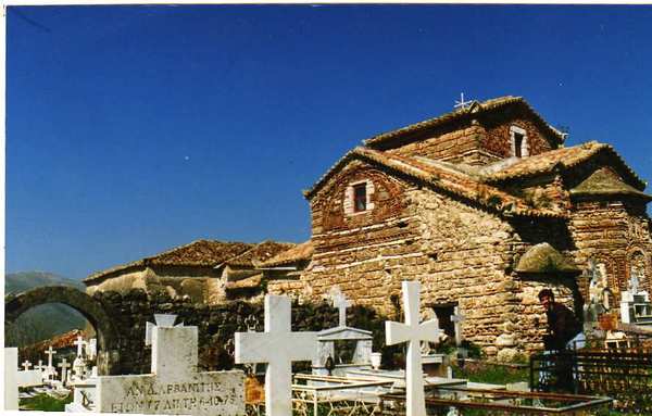 Alte Kirche von Paramithia, ca.1200 Jahre alt