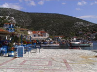 Am Hafen von Agios Kiriaki