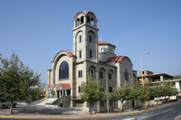 Die neue Kirche in Zacharo ist in Betrieb