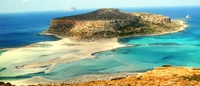 Balos beach Panorama