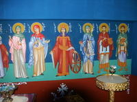 Wandmalereien i.d.Kapelle bei Kefalos