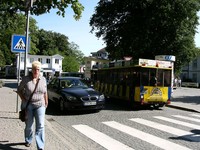 Minibahn im Kreisverkehr