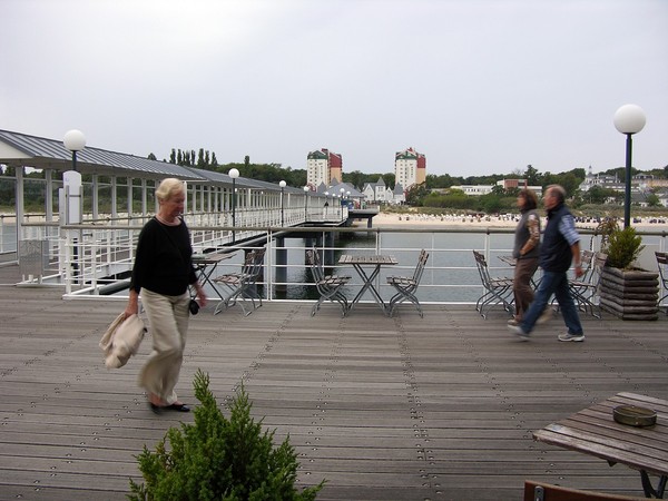 Blick vom Seebrücken Restaurant