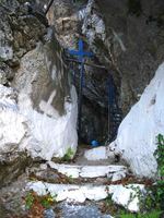 Das ist der Eingang Pangia Makrini Kalithéa