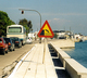 Griechisches Verkehrszeichen