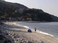 Strand von Agios Ioannis
