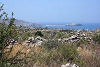 Blick auf Kap Tigáni (Mani)