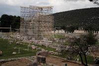 Baustelle in Epidauros