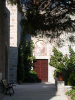 Eingang Kloster Evangelismos