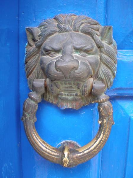 Tür in Manolátes