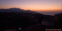 Abendhimmel im Nordwesten von Samos