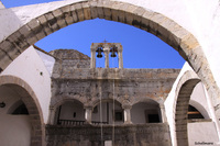 Im Kloster ein Blick nach oben