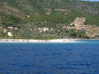 Agios Dimitrios, zweiter Badestopp