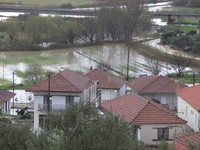 Hochwasser in Messopotamos, März 2009