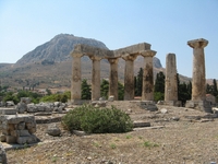 Antikes Korinth - Apollon-Tempel