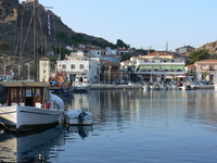 Der "kleine" Hafen von Myrina